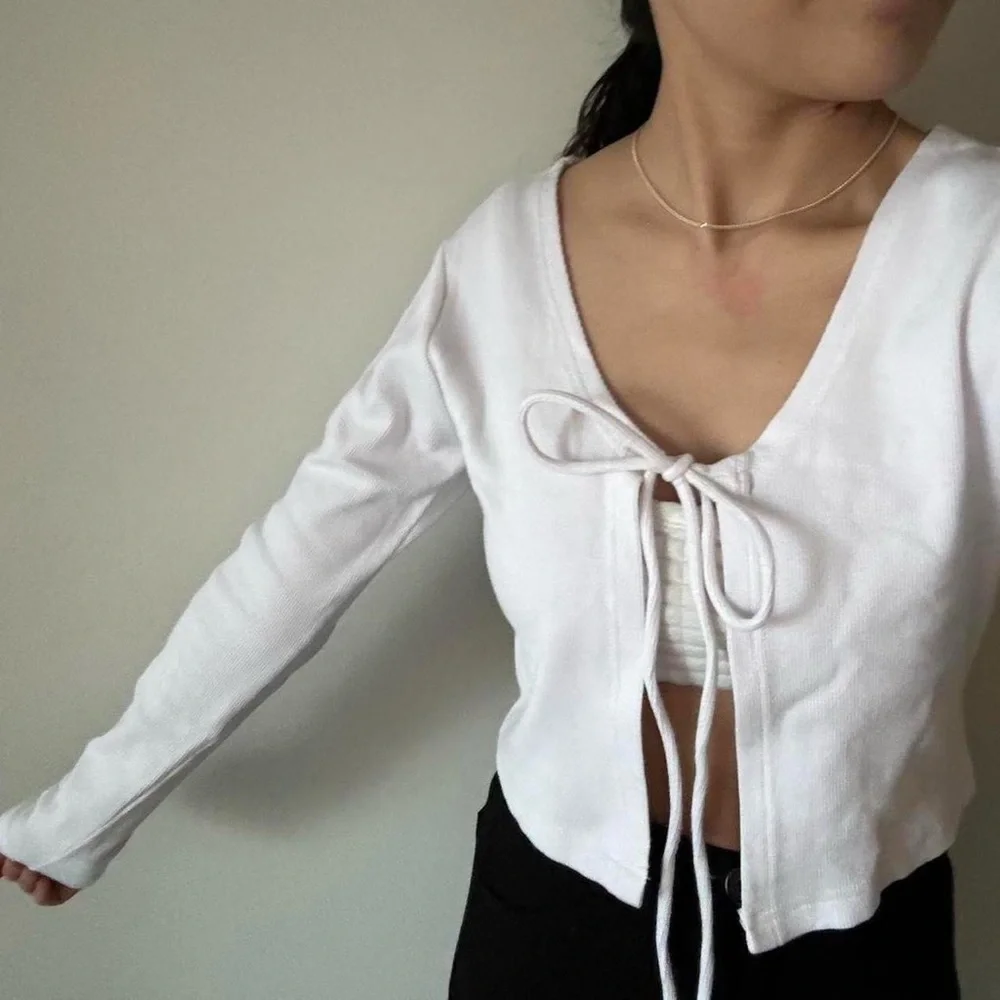 White Cardigan - Picture 2 of 2